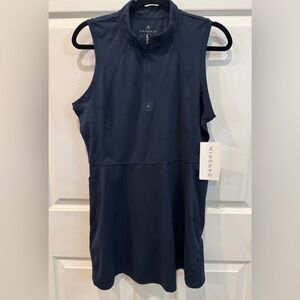 Danskin Athletic Dress Tennis/Golf Navy Blue Women’s Size L NWT